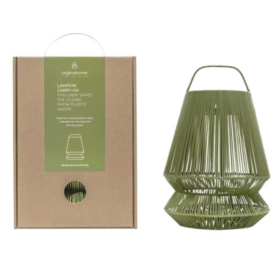 Picture of ORIGINALHOME LAMPION RECYCLED PORTABLE LAMPSHADE.