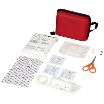 Picture of HEALER 16-PIECE FIRST AID KIT in Red & White