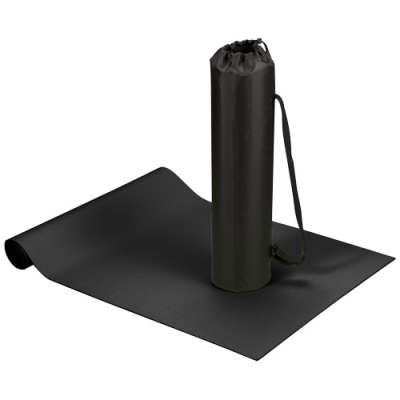 Picture of COBRA FITNESS AND YOGA MAT in Solid Black.