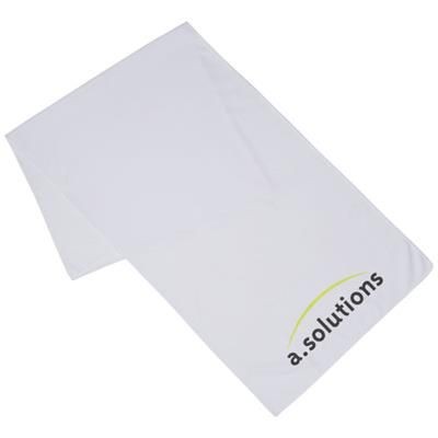 Picture of ALPHA FITNESS TOWEL in White Solid