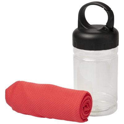 Picture of REMY COOLING TOWEL in Pet Container in Red