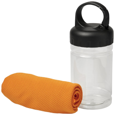 Picture of REMY COOLING TOWEL in Pet Container in Orange