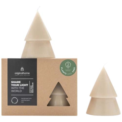 Picture of ORIGINALHOME XMAS TREE CANDLE SET OF 2 - M.