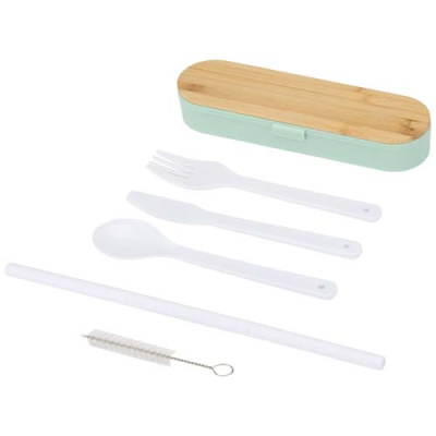 Picture of RUNA CUTLERY SET with Bamboo Lid