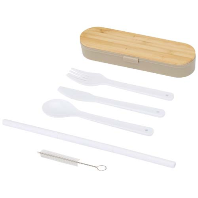 Picture of RUNA CUTLERY SET with Bamboo Lid