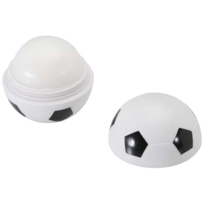 Picture of ZURI FOOTBALL-SHAPED VANILLA LIP BALM with Spf 15