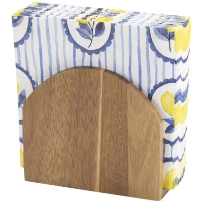 Picture of CHARM ACACIA WOOD NAPKIN HOLDER