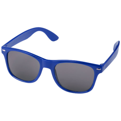 Picture of SUN RAY RPET SUNGLASSES in Royal Blue.