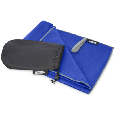 Picture of PIETER RECYCLED PET ULTRA LIGHTWEIGHT AND QUICK DRY TOWEL in Process Blue