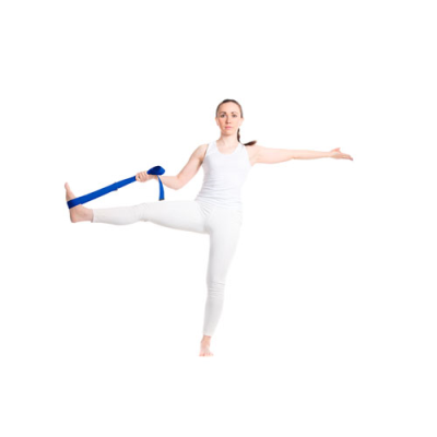 Picture of VIRABHA RPET YOGA STRAP in Blue