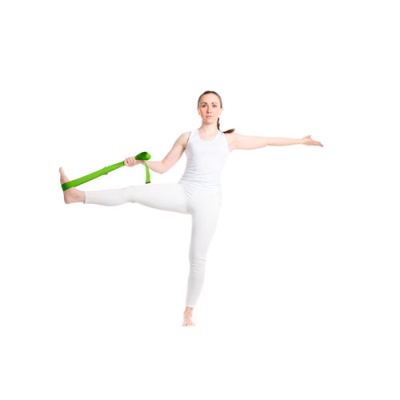 Picture of VIRABHA RPET YOGA STRAP in Green