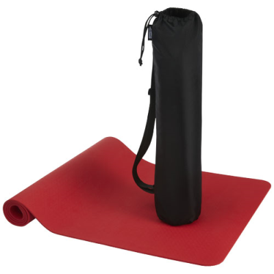 Picture of VIRABHA RECYCLED TPE YOGA MAT in Red.