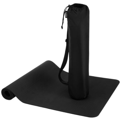 Picture of VIRABHA RECYCLED TPE YOGA MAT in Solid Black