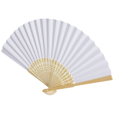 Picture of CARMEN HAND FAN in White.