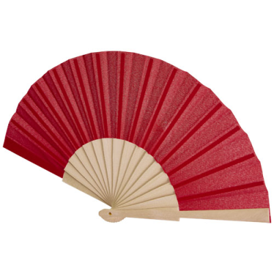Picture of MANUELA HAND FAN in Red.