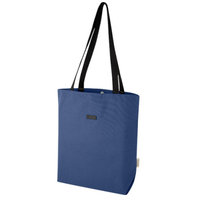 Picture of JOEY GRS RECYCLED CANVAS VERSATILE TOTE BAG 14L in Navy