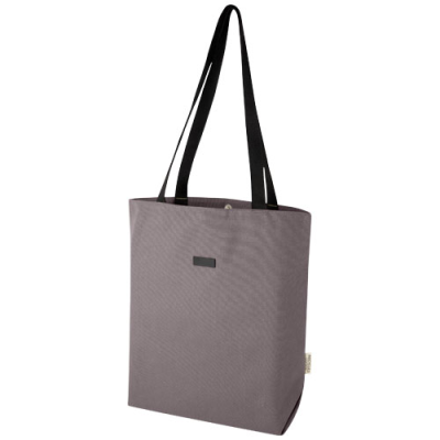 Picture of JOEY GRS RECYCLED CANVAS VERSATILE TOTE BAG 14L in Grey