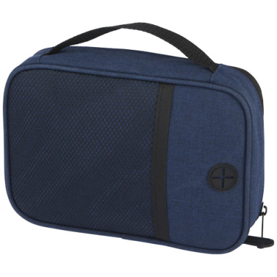 Picture of ROSS GRS RPET TECH POUCH 1L in Heather Navy.