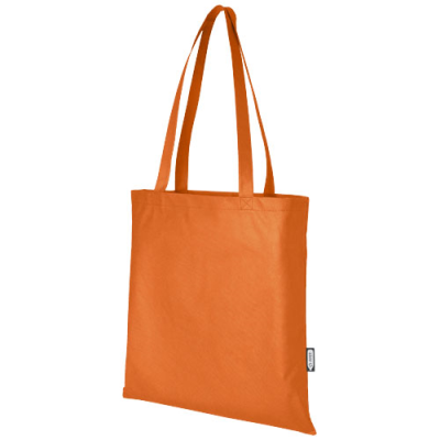 Picture of ZEUS GRS RECYCLED NON-WOVEN CONVENTION TOTE BAG 6L in Orange