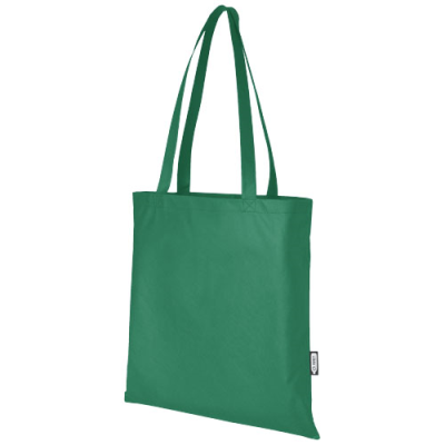Picture of ZEUS GRS RECYCLED NON-WOVEN CONVENTION TOTE BAG 6L in Green