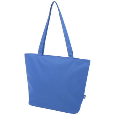 Picture of PANAMA GRS RECYCLED ZIPPERED TOTE BAG 20L in Royal Blue