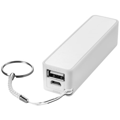 Picture of JIVE 2000 MAH POWER BANK in White Solid