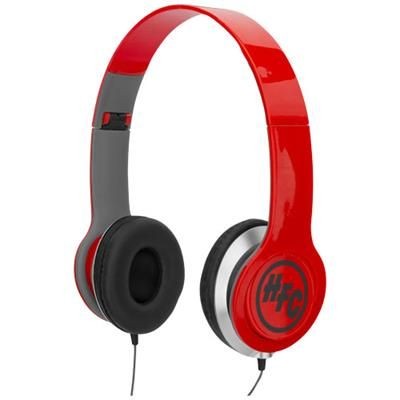 Picture of CHEAZ FOLDING HEADPHONES in Red