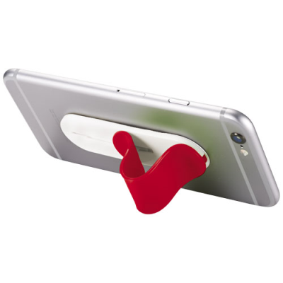 Picture of COMPRESS SMARTPHONE STAND in Red.