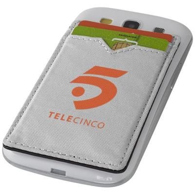 Picture of EYE DUAL POCKET RFID SMARTPHONE WALLET in Silver