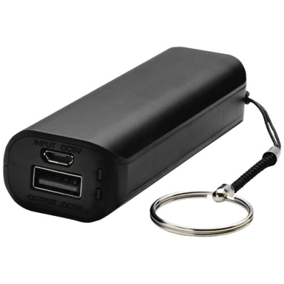 Picture of SPAN 1200 MAH POWER BANK in Solid Black