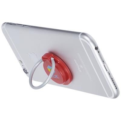 Picture of LOOP RING AND MOBILE PHONE HOLDER in Red