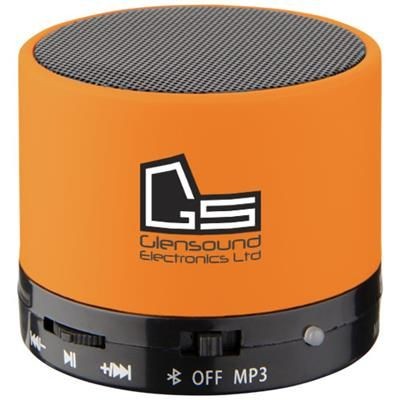 Picture of DUCK CYLINDER BLUETOOTH® SPEAKER with Rubber Finish in Orange