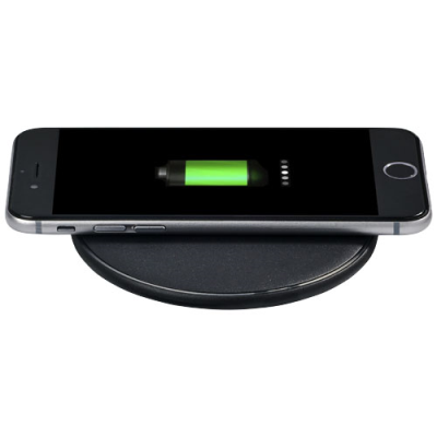 Picture of LEAN 5W CORDLESS CHARGER PAD in Solid Black.