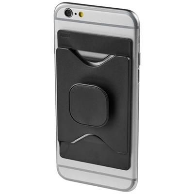 Picture of PURSE MOBILE PHONE HOLDER with Wallet in Black Solid
