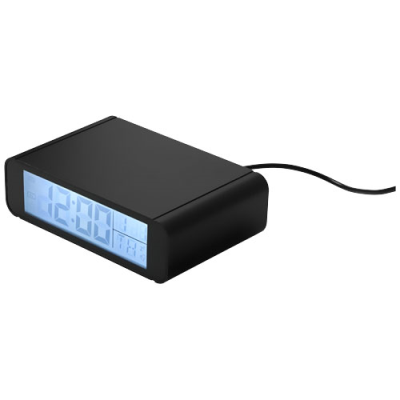 Picture of SECONDS 5W CORDLESS CHARGER CLOCK in Solid Black