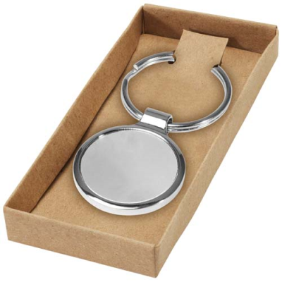 Picture of ORLENE ROUND KEYRING CHAIN in Silver