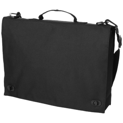 Picture of SANTA-FE 2-BUCKLE CLOSURE CONFERENCE BAG 6L in Black.