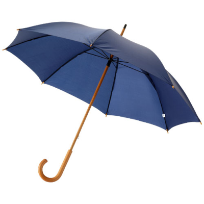 Picture of JOVA 23 UMBRELLA with Wood Shaft & Handle in Navy