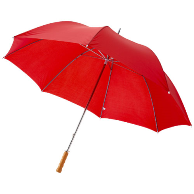 Picture of KARL 30 INCH GOLF UMBRELLA with Wood Handle in Red