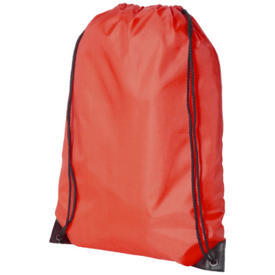 ORIOLE PREMIUM DRAWSTRING BACKPACK RUCKSACK 5L in Red.