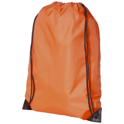 Picture of ORIOLE PREMIUM DRAWSTRING BACKPACK RUCKSACK 5L in Orange.