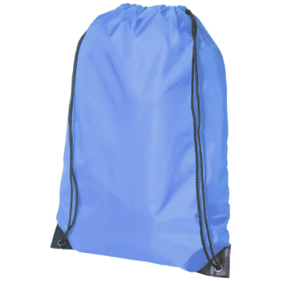 Picture of ORIOLE PREMIUM DRAWSTRING BACKPACK RUCKSACK 5L in Light Blue.