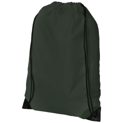 ORIOLE PREMIUM DRAWSTRING BACKPACK RUCKSACK 5L in Forest Green.