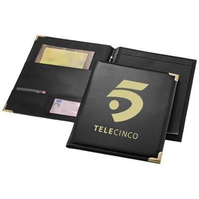 Picture of CAMBRIDGE A4 PORTFOLIO in Black Solid