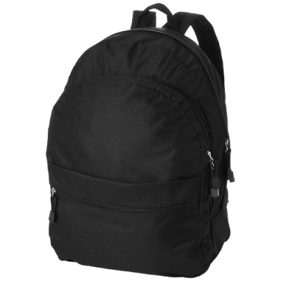 Picture of TREND 4-COMPARTMENT BACKPACK RUCKSACK 17L in Solid Black.