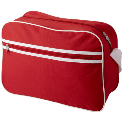 Picture of SACRAMENTO 2-STRIPE MESSENGER BAG in Red