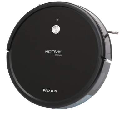 Picture of PRIXTON ROOMIE SMART ROBOT VACUUM CLEANER in Solid Black.