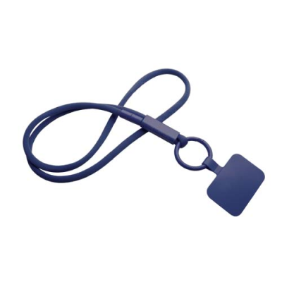 Picture of TUBYARD LANYARD MOBILE PHONE HOLDER with Recycled Plastic Tube