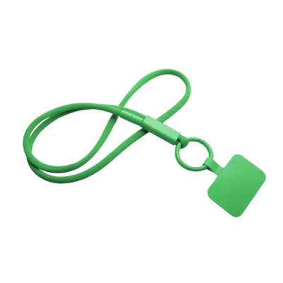 Picture of TUBYARD LANYARD MOBILE PHONE HOLDER with Recycled Plastic Tube