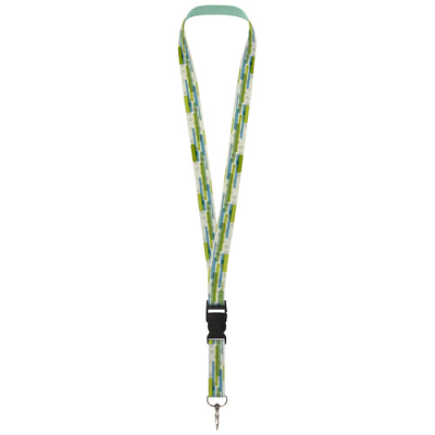 Picture of BUCKS RECYCLED PET LANYARD with Safety Buckle